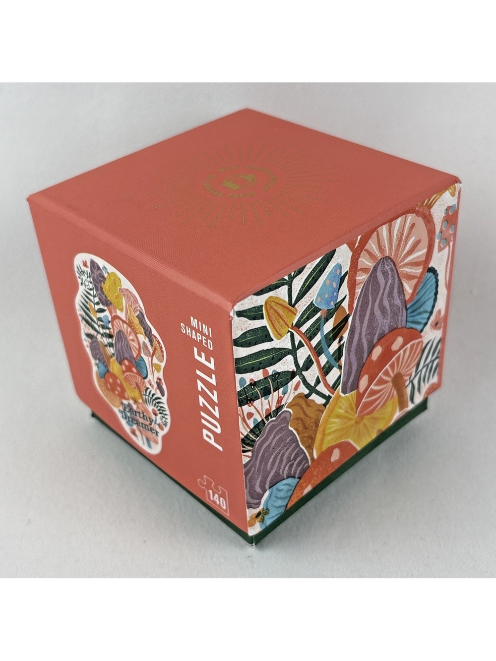 Earthy Dreamer 140 Piece Mini Jigsaw Puzzle Lantern Press New